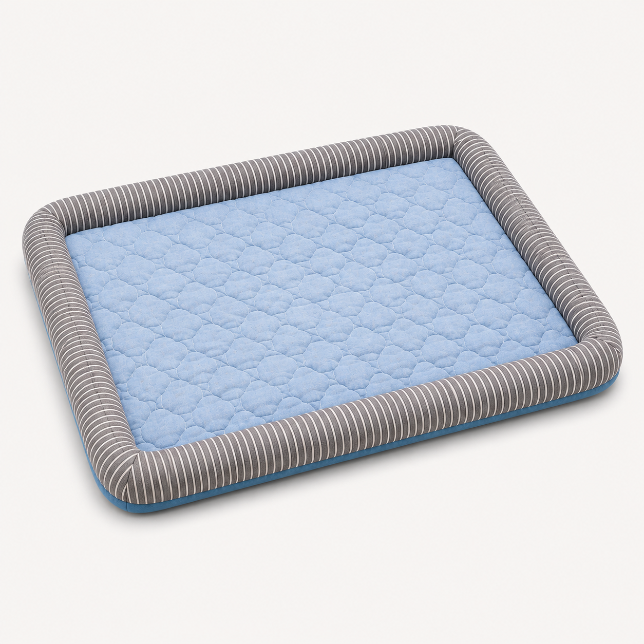 Front product image of the Arctic Blue CanisCool cooling bed