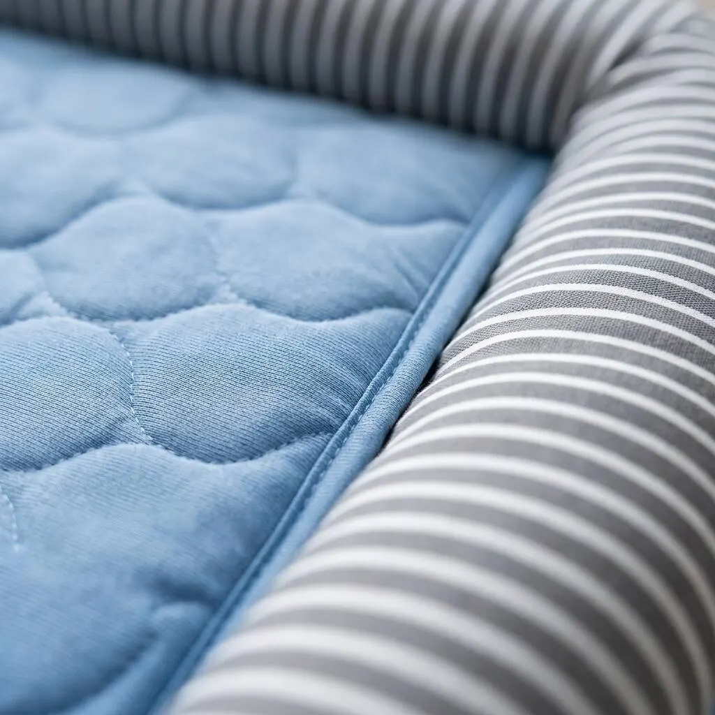 Cooling bed close-up