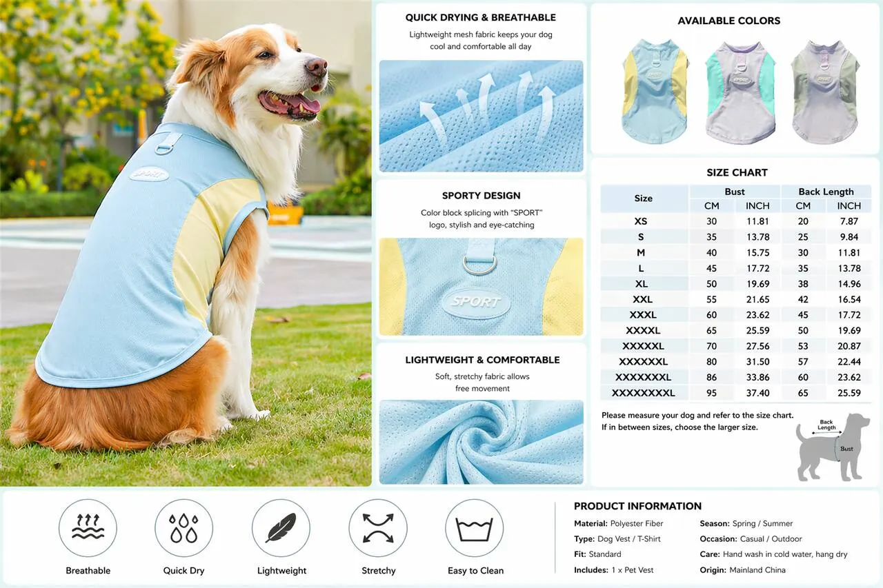 CanisCool cooling vest features overview